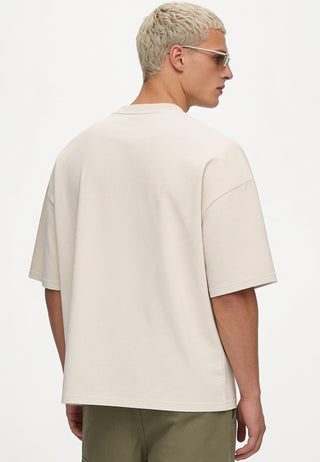 T-shirt Boxy Brodé "Love Wins"