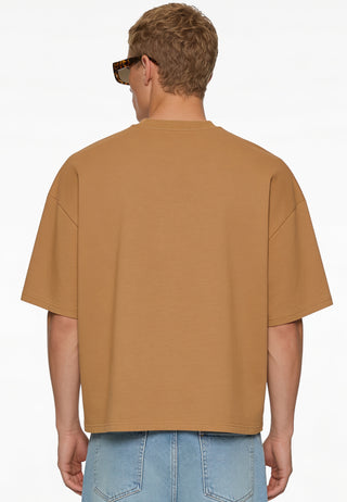 T-shirt Boxy Brodé "Love Wins"