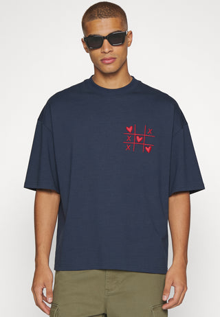 T-shirt Boxy Brodé "Love Wins"