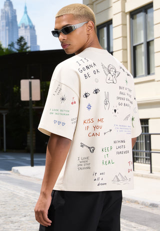 T-shirt Boxy "Back To School"