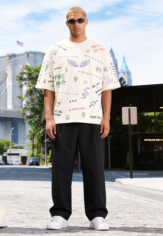 T-shirt Boxy "Back To School"
