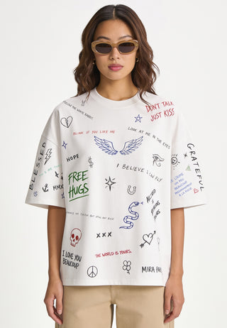 T-shirt Boxy "Back To School"