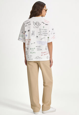 T-shirt Boxy "Back To School"