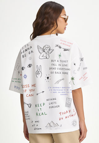 T-shirt Boxy "Back To School"
