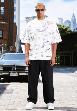 T-shirt Boxy "Back To School"