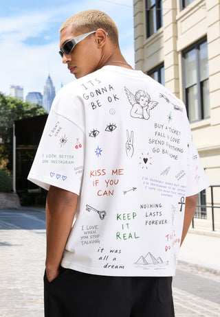 T-shirt Boxy "Back To School"