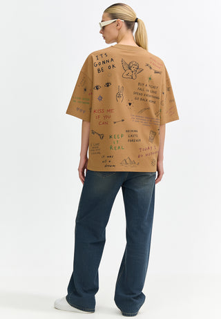 T-shirt Boxy "Back To School"