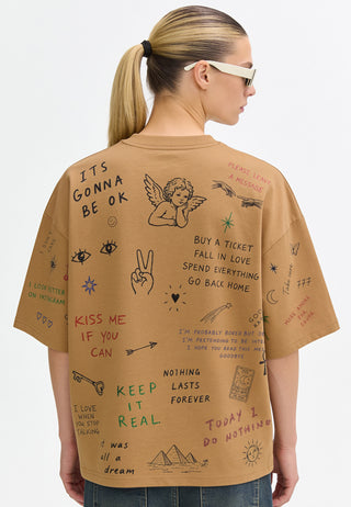 T-shirt Boxy "Back To School"