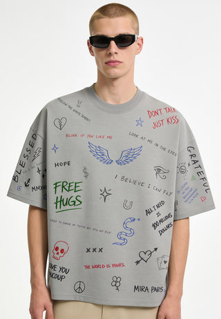 T-shirt Boxy "Back To School"
