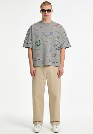 T-shirt Boxy "Back To School"