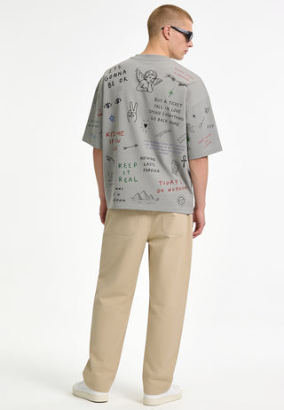 T-shirt Boxy "Back To School"