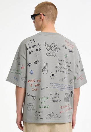 T-shirt Boxy "Back To School"