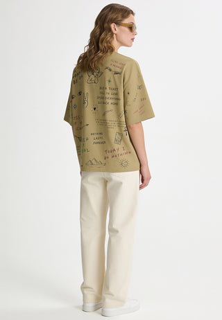 T-shirt Boxy "Back To School"