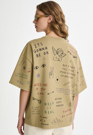 T-shirt Boxy "Back To School"