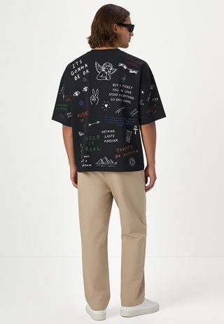 T-shirt Boxy "Back To School"