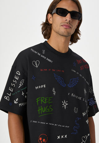 T-shirt Boxy "Back To School"