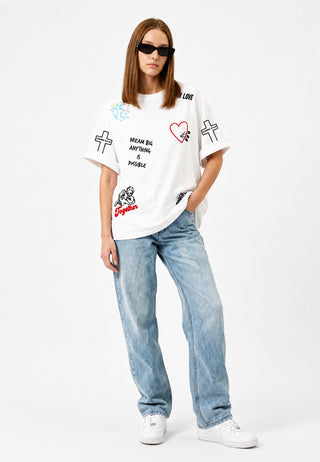 T-shirt Oversize "Tattoo Be Kind"