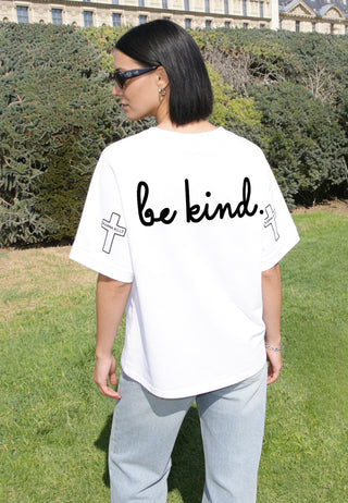 T-shirt Oversize "Tattoo Be Kind"