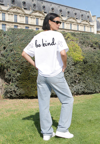 T-shirt Oversize "Tattoo Be Kind"