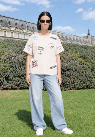 T-shirt Oversize "Tattoo Be Kind"