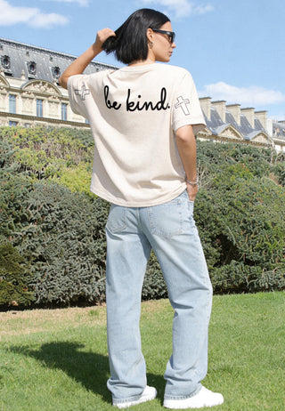 T-shirt Oversize "Tattoo Be Kind"