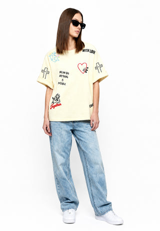 T-shirt Oversize "Tattoo Be Kind"