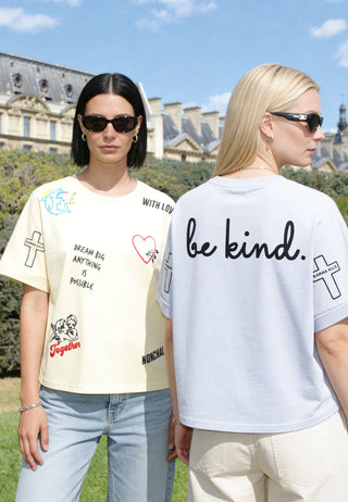 T-shirt Oversize "Tattoo Be Kind"