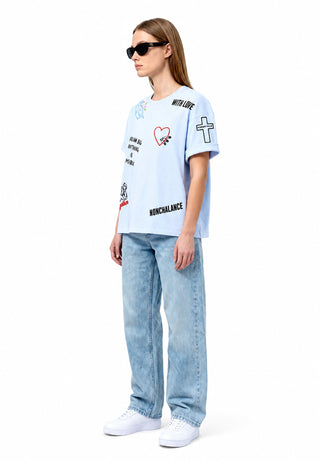 T-shirt Oversize "Tattoo Be Kind"