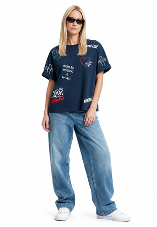 T-shirt Oversize "Tattoo Be Kind"