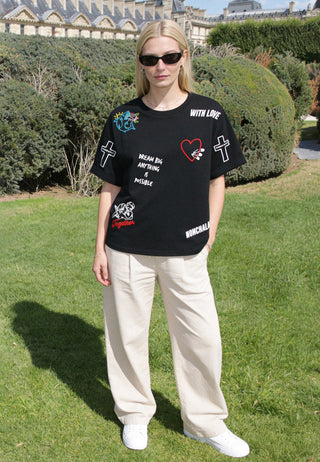 T-shirt Oversize "Tattoo Be Kind"