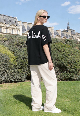 T-shirt Oversize "Tattoo Be Kind"