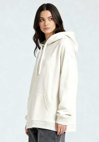 Hoodie Oversize Brodé "Amore"