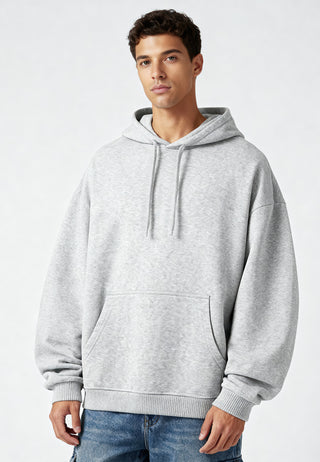 Hoodie Oversize Brodé "Amore"