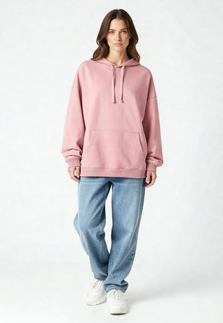 Hoodie Oversize Brodé "Amore"