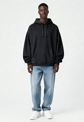Hoodie Oversize Brodé "Amore"