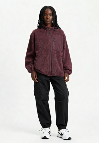 Veste Sherpa Brodée "Sweetheart"