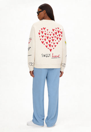 Sweatshirt Loose Fit "Tattoo Sweet"