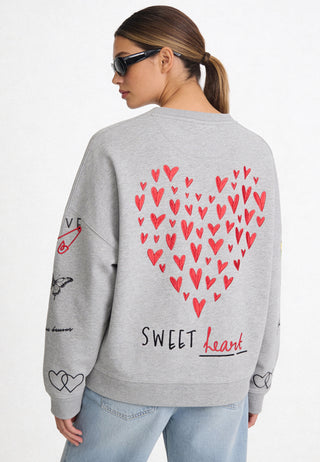 Sweatshirt Loose Fit "Tattoo Sweet"