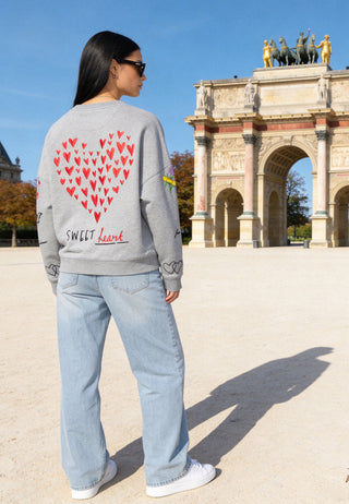 Sweatshirt Loose Fit "Tattoo Sweet"
