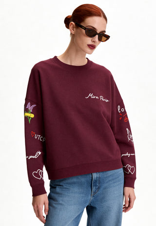 Sweatshirt Loose Fit "Tattoo Sweet"