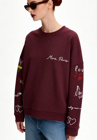 Sweatshirt Loose Fit "Tattoo Sweet"