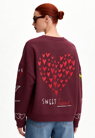 Sweatshirt Loose Fit "Tattoo Sweet"