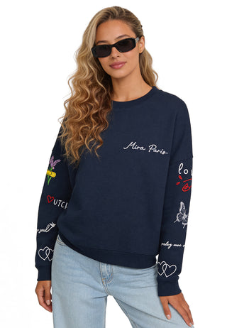 Sweatshirt Loose Fit "Tattoo Sweet"