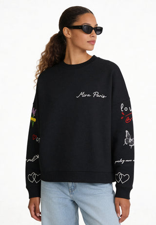 Sweatshirt Loose Fit "Tattoo Sweet"