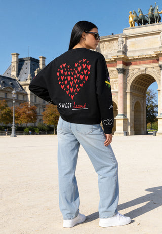 Sweatshirt Loose Fit "Tattoo Sweet"
