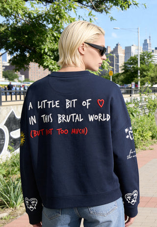 Sweatshirt Loose Fit "Tattoo Brutal"