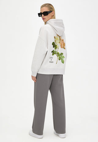 Hoodie Boxy "Roses"