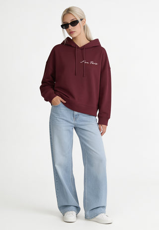 Hoodie Boxy "Roses"