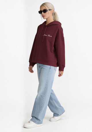 Hoodie Boxy "Roses"