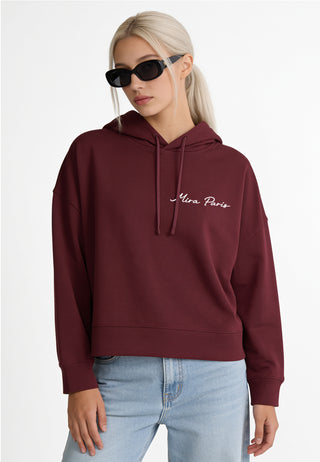 Hoodie Boxy "Roses"